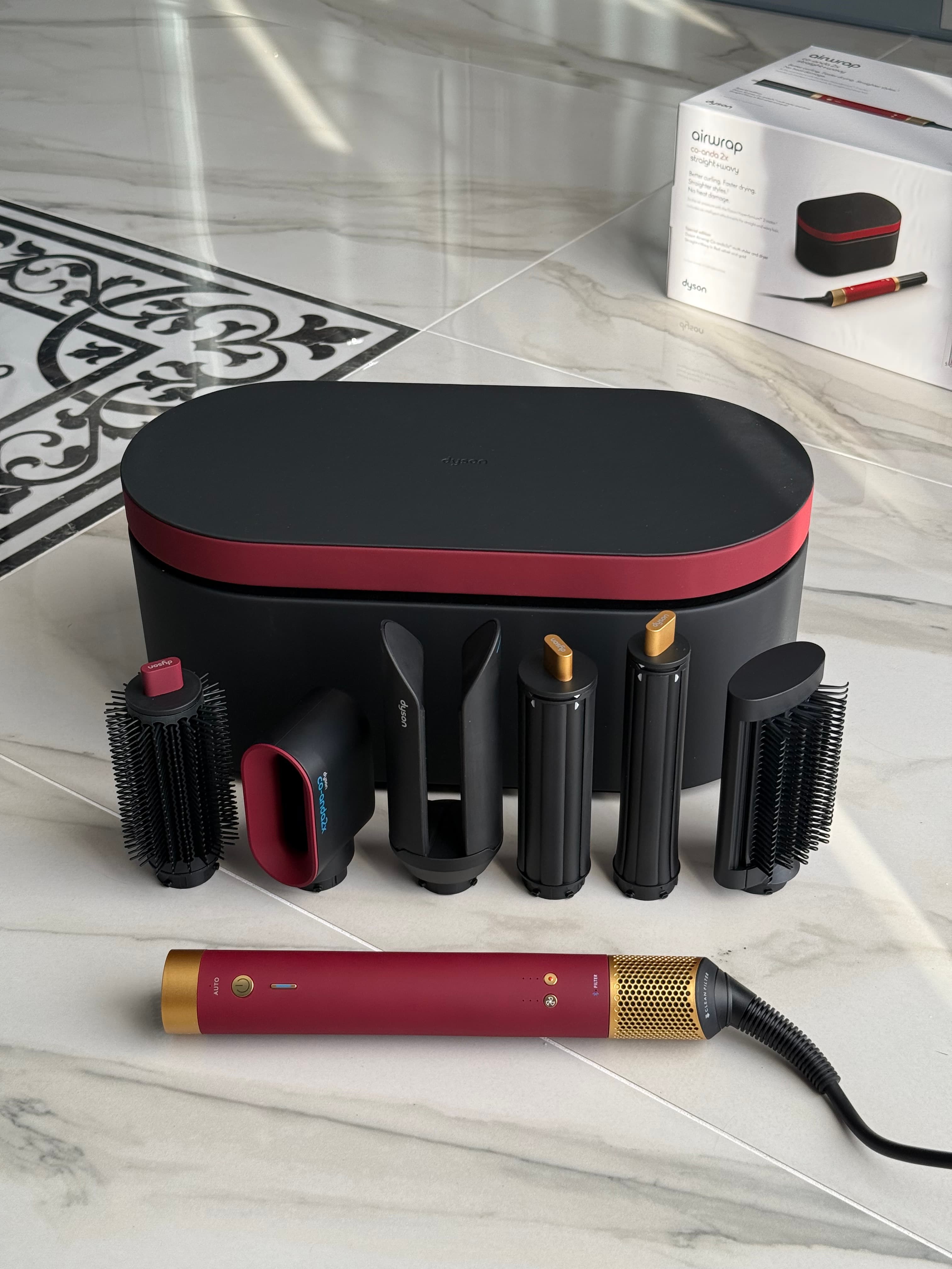 Dyson Airwrap Coanda 2x HS09 Red Velvet Golg 3