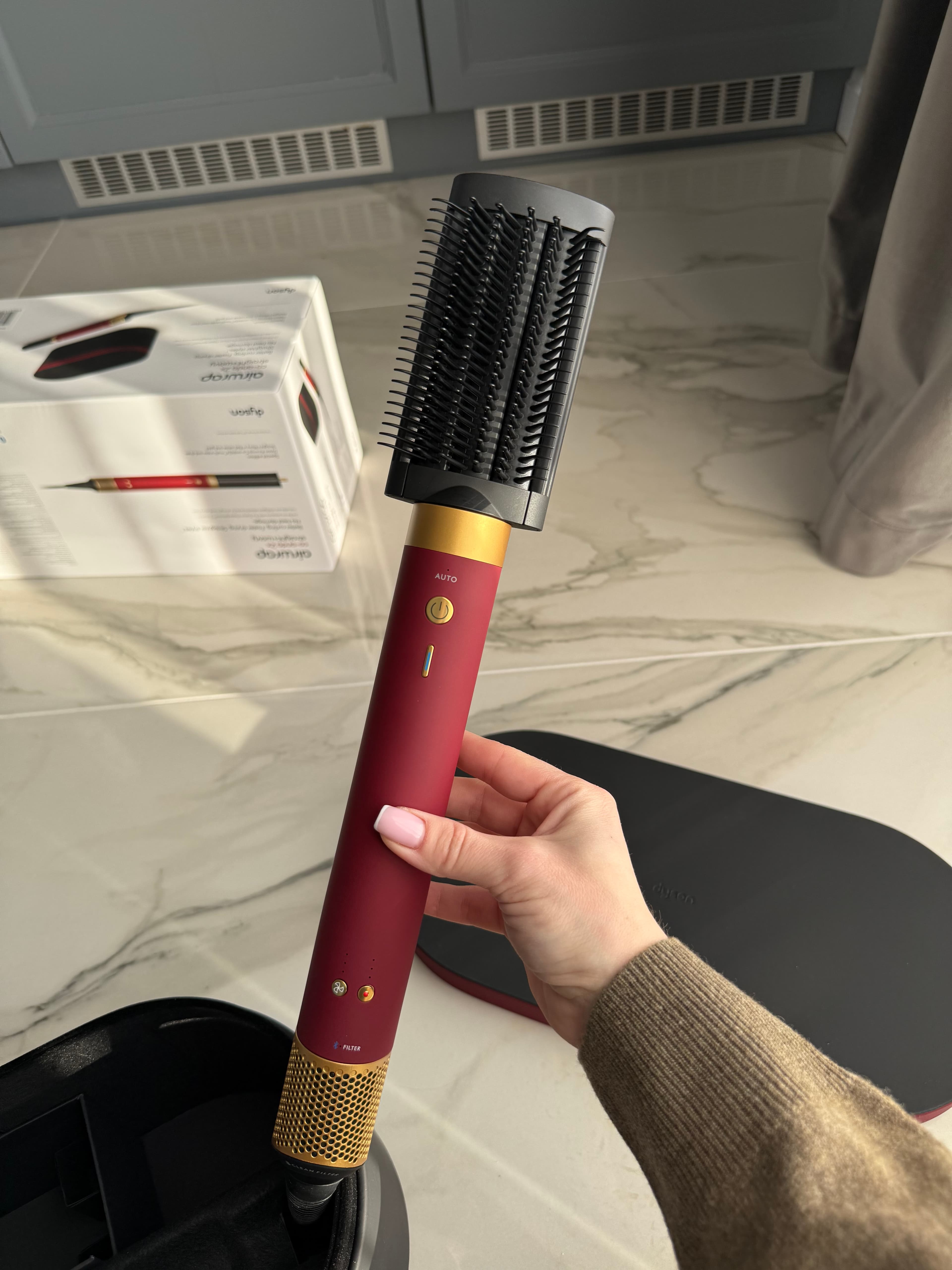 Dyson Airwrap Coanda 2x HS09 Red Velvet Golg 4