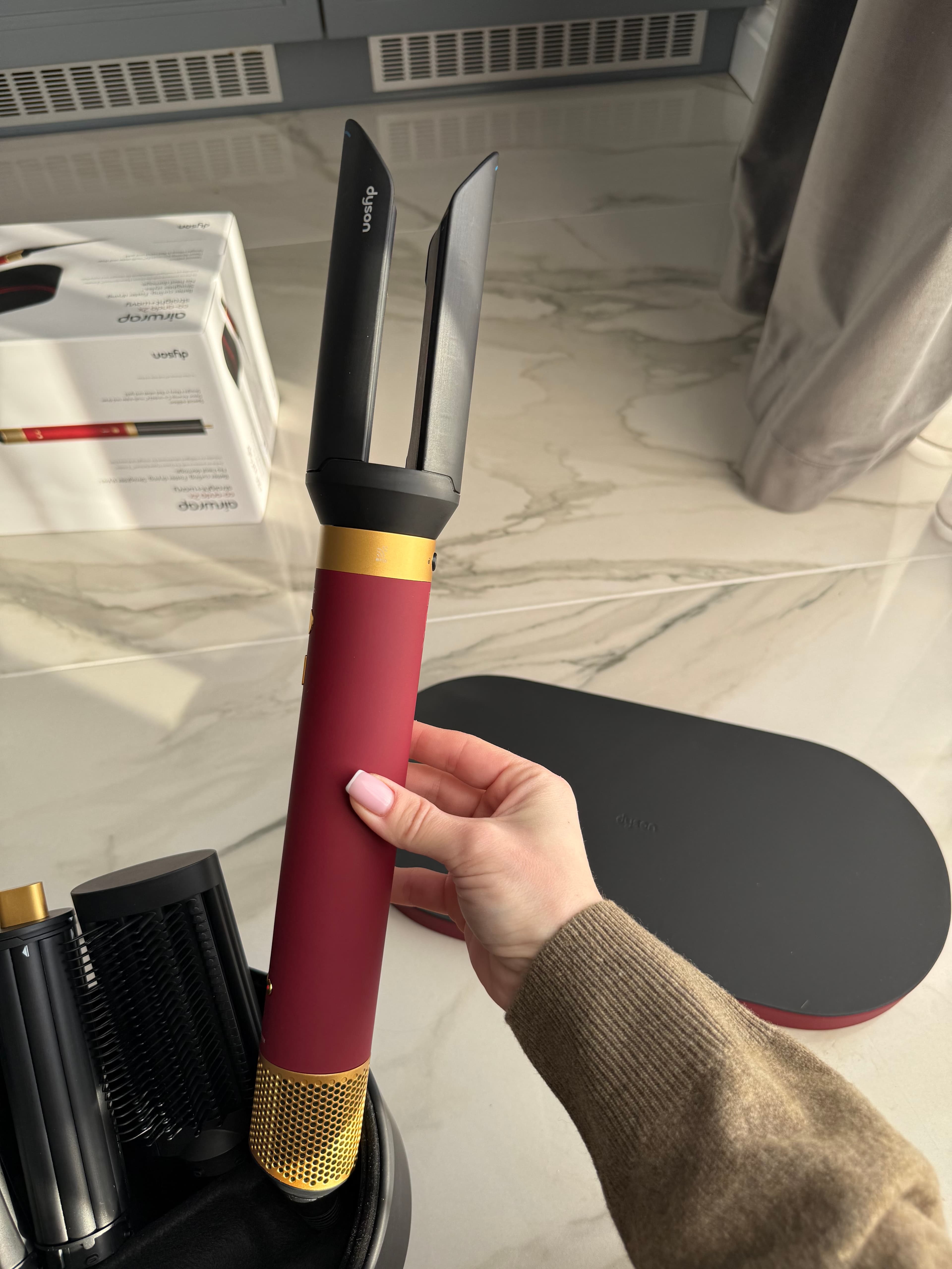 Dyson Airwrap Coanda 2x HS09 Red Velvet Golg 9